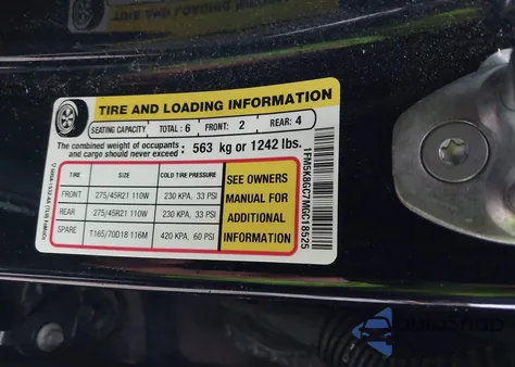 2021 Ford Explorer St z USA, uszkodzony, nr VIN 1FM5K8GC7MGC18525